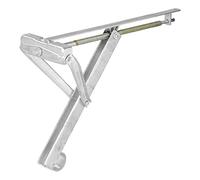 ProPlus Vérin stabilisateur - Support pivotant - Support relevable - Pied d'appui - Support pour caravane - Capacité de charge 800 kg - 605 x 260 mm H:500 mm