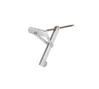 ProPlus Vérin stabilisateur - Support pivotant - Support relevable - Support pour Caravane - Pied d'appui - Supports à manivelle - Capacité de Charge 1000 kg