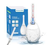 PropoDusche Douche anale Lavement Nettoyage intestinal Femme Monsieur - Douche anale 245 ml Irrigateur Intestinal Anti-retour et filtre Enema Peut être connecté à un tuyau de douche (Blanche)