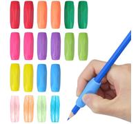 PROPOG Guide Doigts Ecriture Enfant, Guide Doigt Embout Crayon Grips Pour Crayon Pour Enfants Étudiants Aide Ecriture Enfant, Devoirs Dessin Cahier Magique Écriture (Violet)
