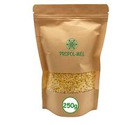 Propol-mel - Cire d'abeille naturelle 250g - Cire vierge pour cosmétiques et bougies - Pour tous types de peau et loisirs créatifs en famille - Unisex - Sans additifs