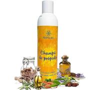 Propol-Mel - Shampooing Naturel au Propolis 250 ml | pH Neutre | Soin Régénératif et Hydratant | Certifié BIO | Fabriqué en Espagne | Adoucit, Donne de l'Éclat et du Volume | Protège le Cuir Chevelu