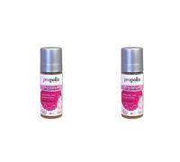 PROPOLIA - Bio - Déodorant Hamamélis/Miel/Cristal d'Alun - Hydrate et adoucit - Fabriqué en France - Roll-on 50 ml (Lot de 2)