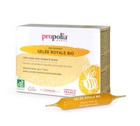 PROPOLIA - Bio - Gelée Royale - Complément alimentaire Immunité & Énergie - Formule 100% Naturelle & Bio - Fabriquées en France - 10 ampoules - Cure de 10 jours
