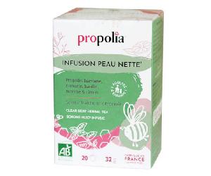 Propolia Bio Infusion peau nette Saveur fraîche&citronnée 20 sachets