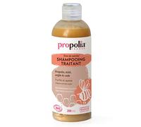 PROPOLIA - Bio - Shampoing Traitant & Purifiant - Propolis, Miel, Argile & Cade - Purifie et Apaise - Adapté pour les cuirs chevelus irrités et Cheveux gras - Fabriqué en France - 200 ml