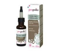 Propolia - Bio - Soin des Oreilles pour Chien et Chat - Rougeurs, démangeaisons, Mauvaises odeurs - Propolis, Calendula & Tea Tree - Fabriqué en France - 30 ML