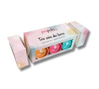 PROPOLIA - Cracker Trio Baumes à lèvres Bio - Miel & Karité - 3x6g