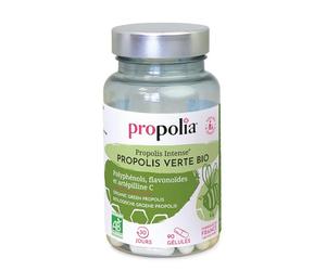 PROPOLIA - Gélules de Propolis Verte Bio - 150 mg - Immunité - 90 gél.