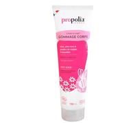 PROPOLIA - Bio - Gommage Corps - Exfoliant doux & Hydratant - Miel, Aloe vera & Coques d'amande - Tous types de peaux - Fabriqué en France - 150 ml