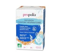 PROPOLIA - Infusions Bio Confort respiratoire - Propolis & Thym- 20 sachets