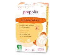 PROPOLIA - Infusions Bio Détox - Propolis verte & Pissenlit - 20 sachets