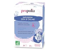 PROPOLIA - Infusions Bio Zen & Calme - Propolis & Verveine - 20 sachets