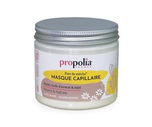 PROPOLIA - Masque Capillaire Bio - Miel & Karité - Cheveux Secs - 200ml