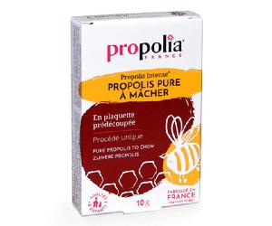 Propolia Propolis Intense Propolis Pure à Mâcher Pré-Découpée 10g