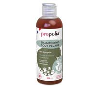 PROPOLIA - Shampoing pour Chien et Chat - Doux Tous pelages - Miel & Propolis - Fabriqué en France - 200 ML