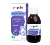 PROPOLIA - Sirop du Soir - Sommeil & Gorge - Propolis Miel Plantes - 145ml