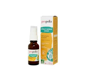 PROPOLIA - Spray Gorge Doux Bio - Propolis, Miel & Menthe - 20 mL
