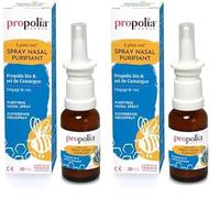 PROPOLIA - Spray nasal Purifiant et Décongestionnant Naturel - Propolis, Eucalyptus, Thym & Sel de Camargue - Hygiène nasale Adultes & enfants dès 3 ans - Fabriqué en France - 20 ml