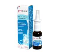 PROPOLIA - Spray nasal Purifiant et Décongestionnant Naturel - Propolis, Eucalyptus, Thym & Sel de Camargue - Hygiène nasale Adultes & enfants dès 3 ans - Fabriqué en France - 20 ml