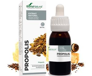 Propolis Pure Extrait Naturel 50ml - Renforce les Défenses, Soulage les Maux de Gorge et Protège les Voies Respiratoires - Soria Natural
