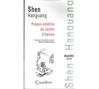Propos anodins du Jardin d'épines