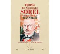 Propos de Georges Sorel