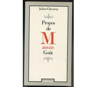 Propos De Mauvais Goût