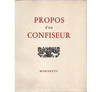 Propos de O.L. Barenton Confiseur.