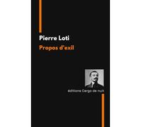 Propos d'exil