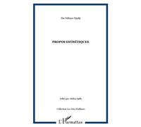 Propos esthétiques - Iba Ndiiaye Djadji - L'harmattan - broché - Essai