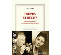 Propos et récits: Entretiens improvisés avec Marguerite Taos Amrouche