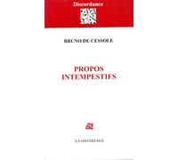 Propos intempestifs