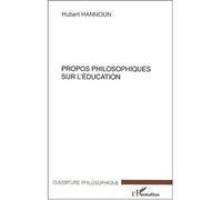Propos Philosophiques Sur L'éducation