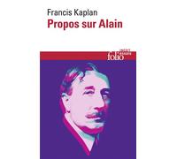 Propos sur Alain