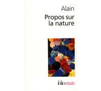 Propos sur la nature