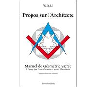 Propos sur l'Architecte - Umar - Teletes - broché - Essai