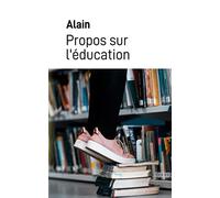 Propos sur l'éducation