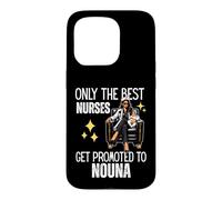Proposition Amusante de Marraine - Infirmière Nouna Version Grecque Coque pour iPhone 15 Pro