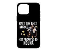 Proposition Amusante de Marraine - Infirmière Nouna Version Grecque Coque pour iPhone 16 Pro Max