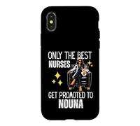 Proposition Amusante de Marraine - Infirmière Nouna Version Grecque Coque pour iPhone X/XS