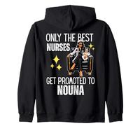Proposition Amusante de Marraine - Infirmière Nouna Version Grecque Sweat à Capuche