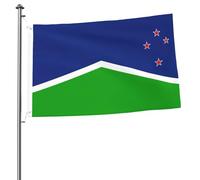 Proposition de drapeau de l'île du Sud de la Nouvelle-Zélande, 60 x 90 cm, drapeau double face résistant pour intérieur et extérieur, bannière de bienvenue, décoration amusante pour terrasse.