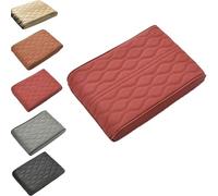 Proposition/Propostion Memory Cotton Car Armrest Box Pad, Proposition Cottons Armrest Box Pad, Memory Cotton Leather Car Armrests Boxs Pads, Vehicle Seat Boxs Cushion Protector For Suv Truck (Red)