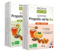 Propos'Nature - Gommes à la Propolis Bio - 2x45g