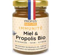 Propos'Nature Mélange Immunité Bio Miel Propolis & Echinacée 125 g