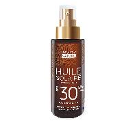 Huile de Solaire SPF30 - Protection UVA/UVB - 84% naturelle - Parfum Monoï - Fabriquée en France - 100ml - Propos'Nature