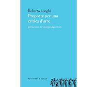 Proposte per una critica d'arte