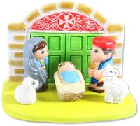 Proposte Religiose Crèche de Noël en céramique du monde Collectionnable peinte à la main (Malte)