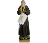 Proposte Religiose Statue de Saint Pio (Padre Pio) de Pietrelcina en Résine cm 30 - Fabriqué en Italie